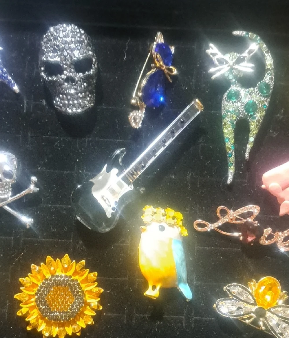 Assorted Brooch and Pin Collection - Picture 1 of 4